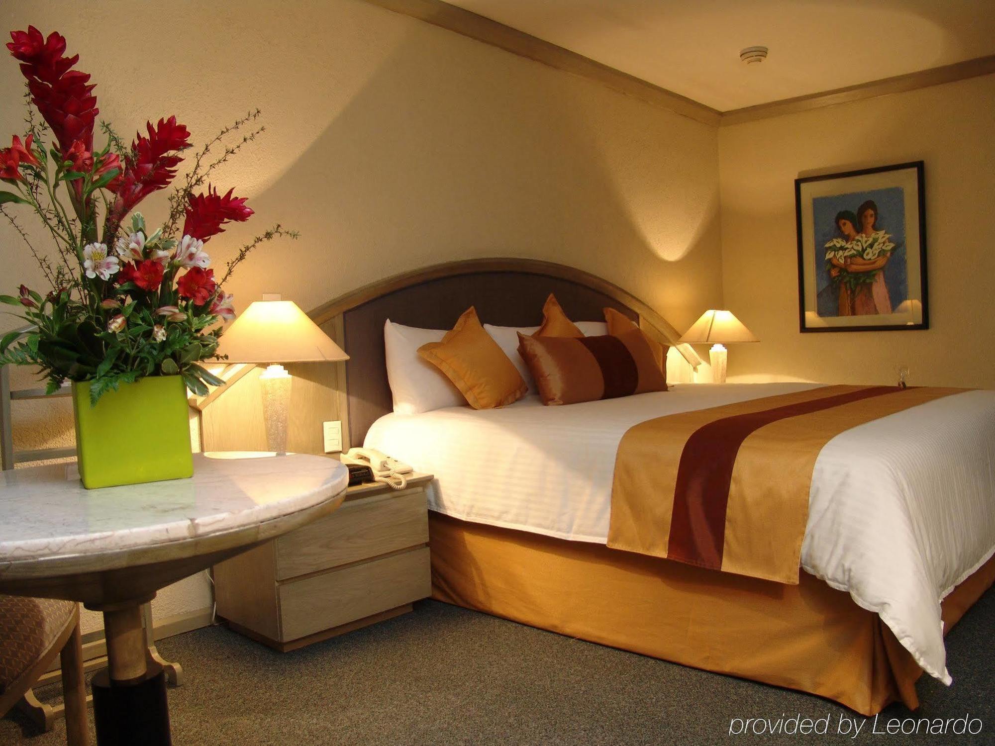 普瑞苏派瑞赛丽笙酒店 墨西哥城 客房 照片 A bedroom at the hotel